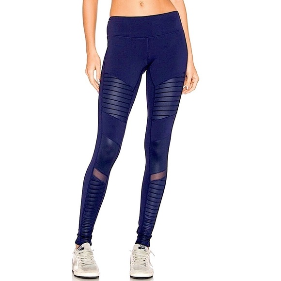 ALO Yoga Pants - Women’s ALO Yoga Moto Leggings (XS)